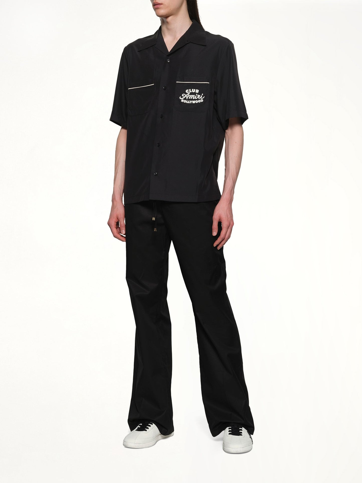 AMIRI Club Amiri Camp Shirt (Black)