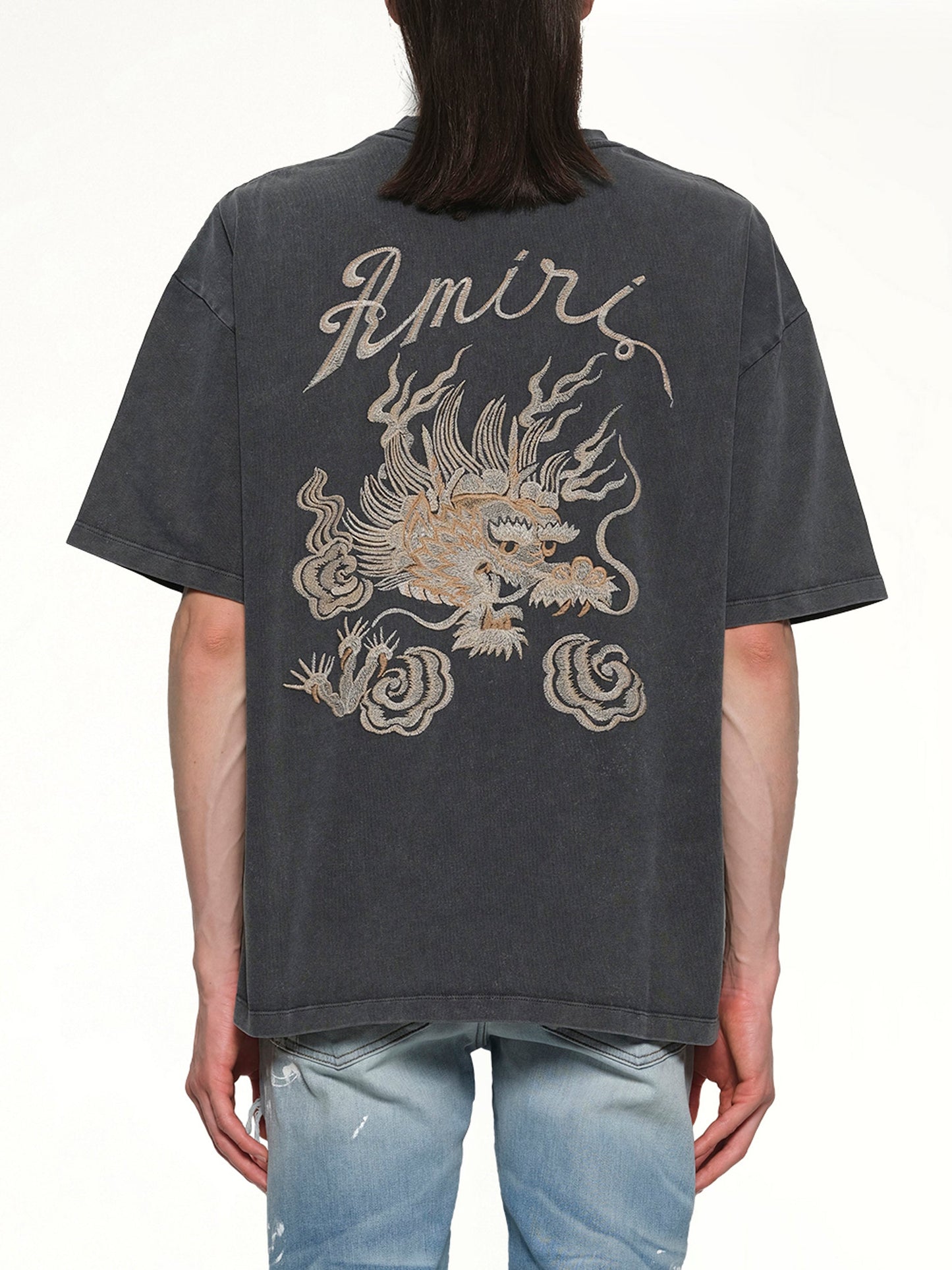 AMIRI Amiri Dragon Overized Tee (Black)