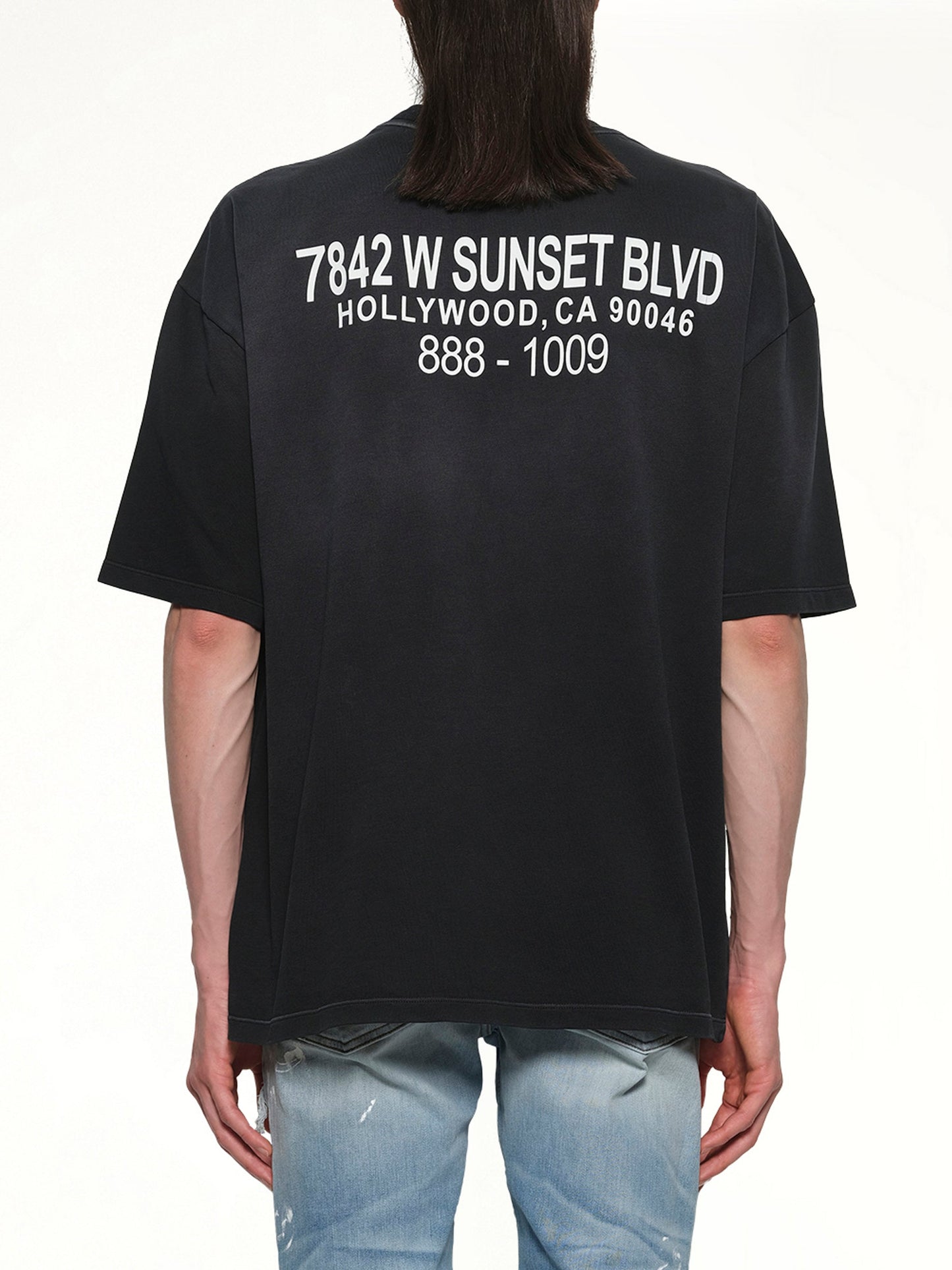 AMIRI Club Amiri Wolf Oversized Tee (Black)
