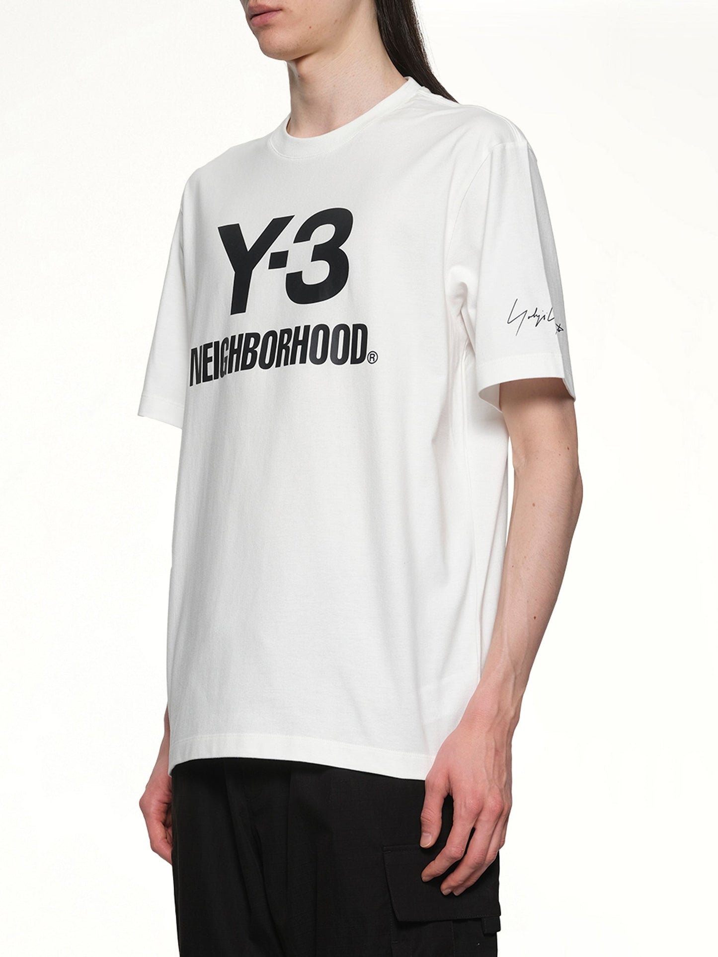 Y-3 X NBHD Logo T-Shirt (White)
