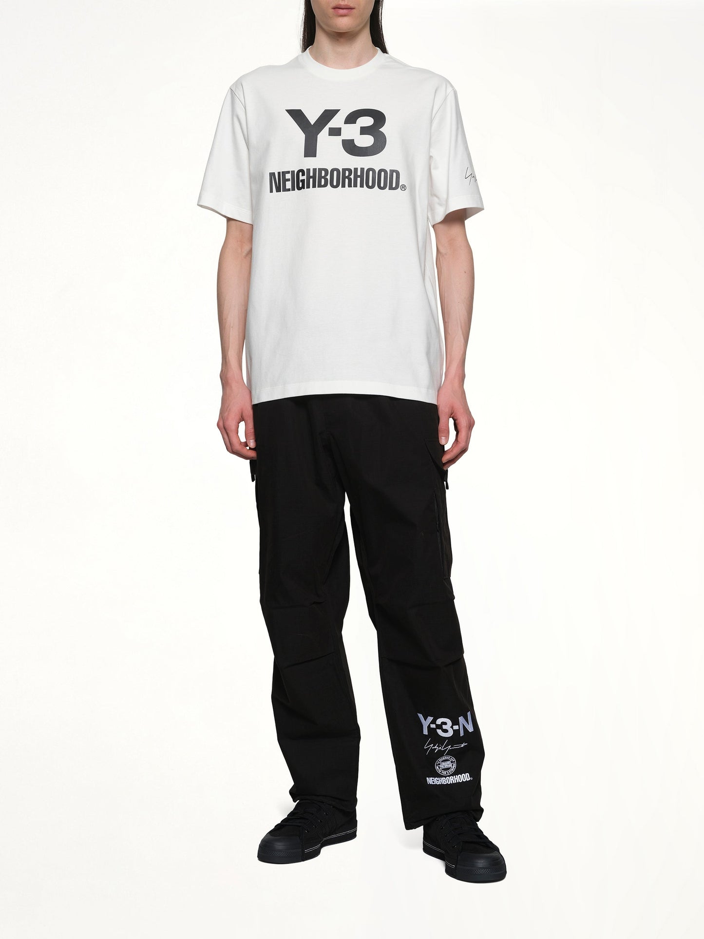 Y-3 X NBHD Logo T-Shirt (White)