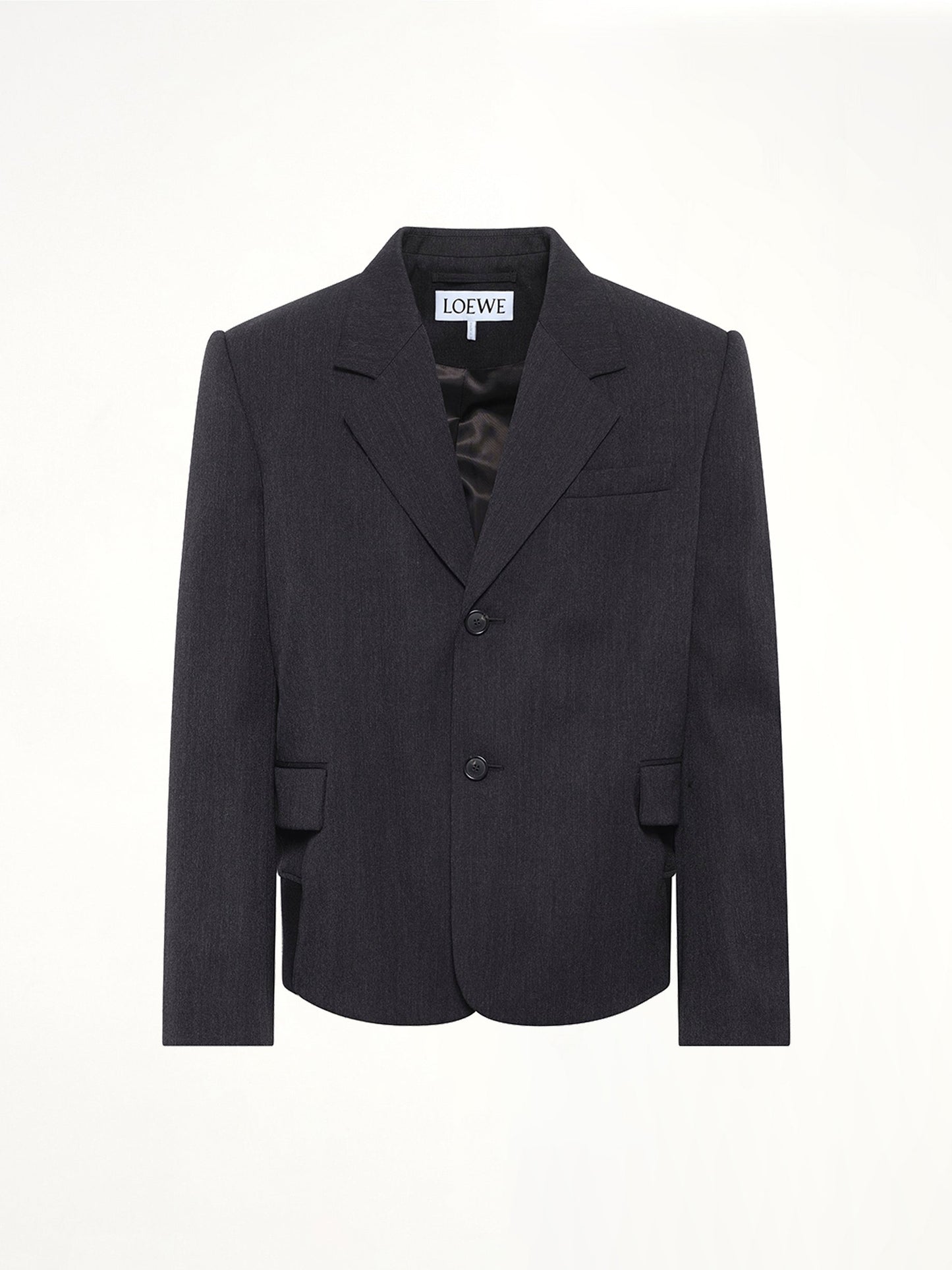 LOEWE Wool Jacket (Grey)