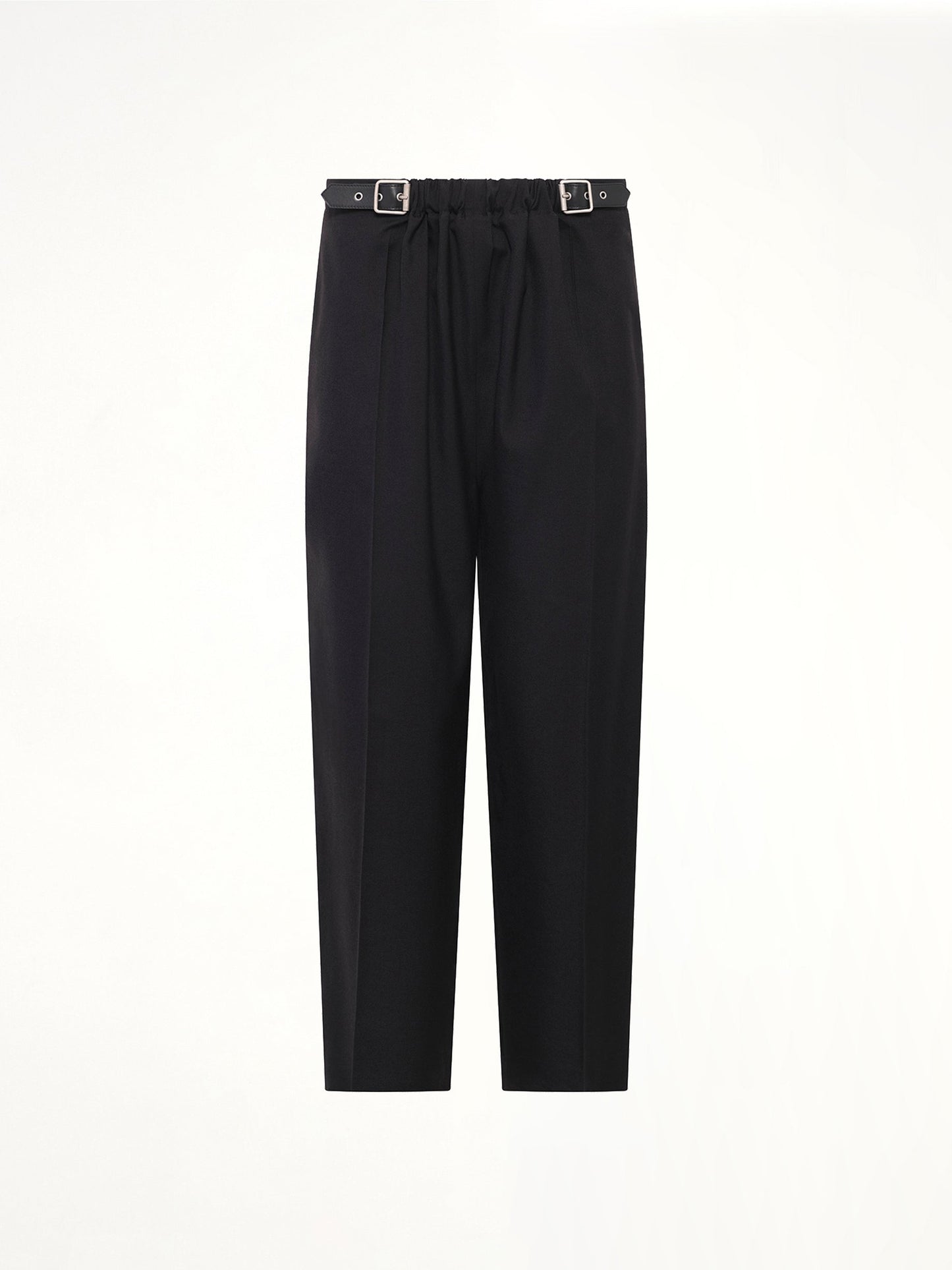 LOEWE Belted Trousers (Black)