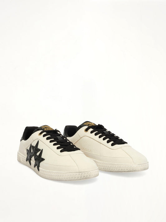 AMIRI Croc Debossed Pacific Sneaker (Black)