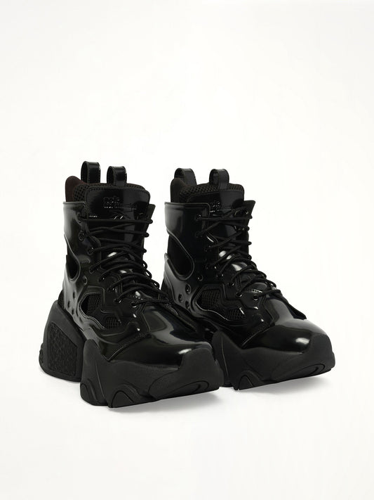 NOIR KEI NINOMIYA Noir Kei Ninomiya X Reebok High Sneaker (Black)