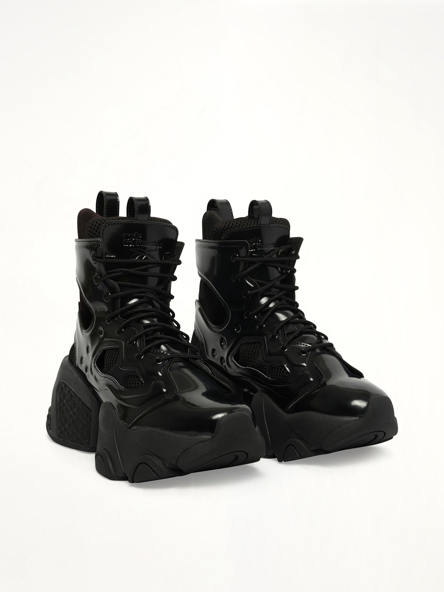 Noir Kei Ninomiya X Reebok High Sneaker (Black)