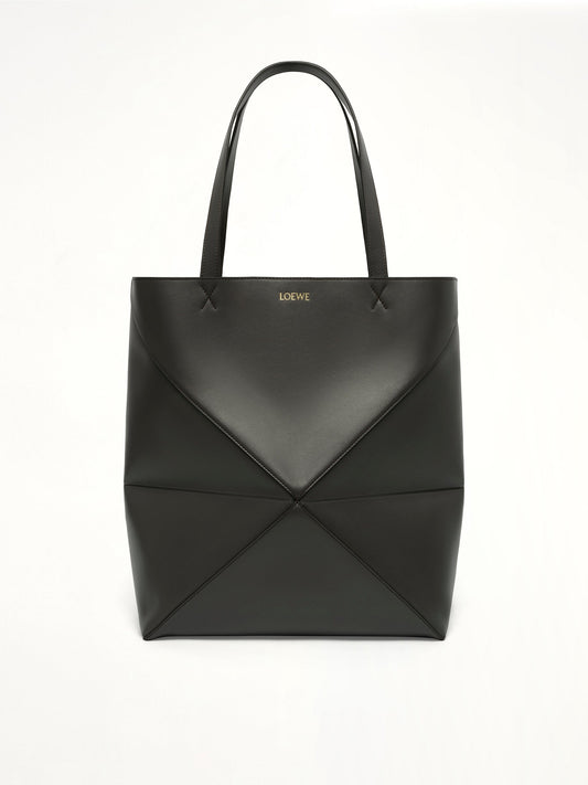Image of Bags. Product name - Puzzle Fold Tote XL in Grey colour by brand - LOEWE