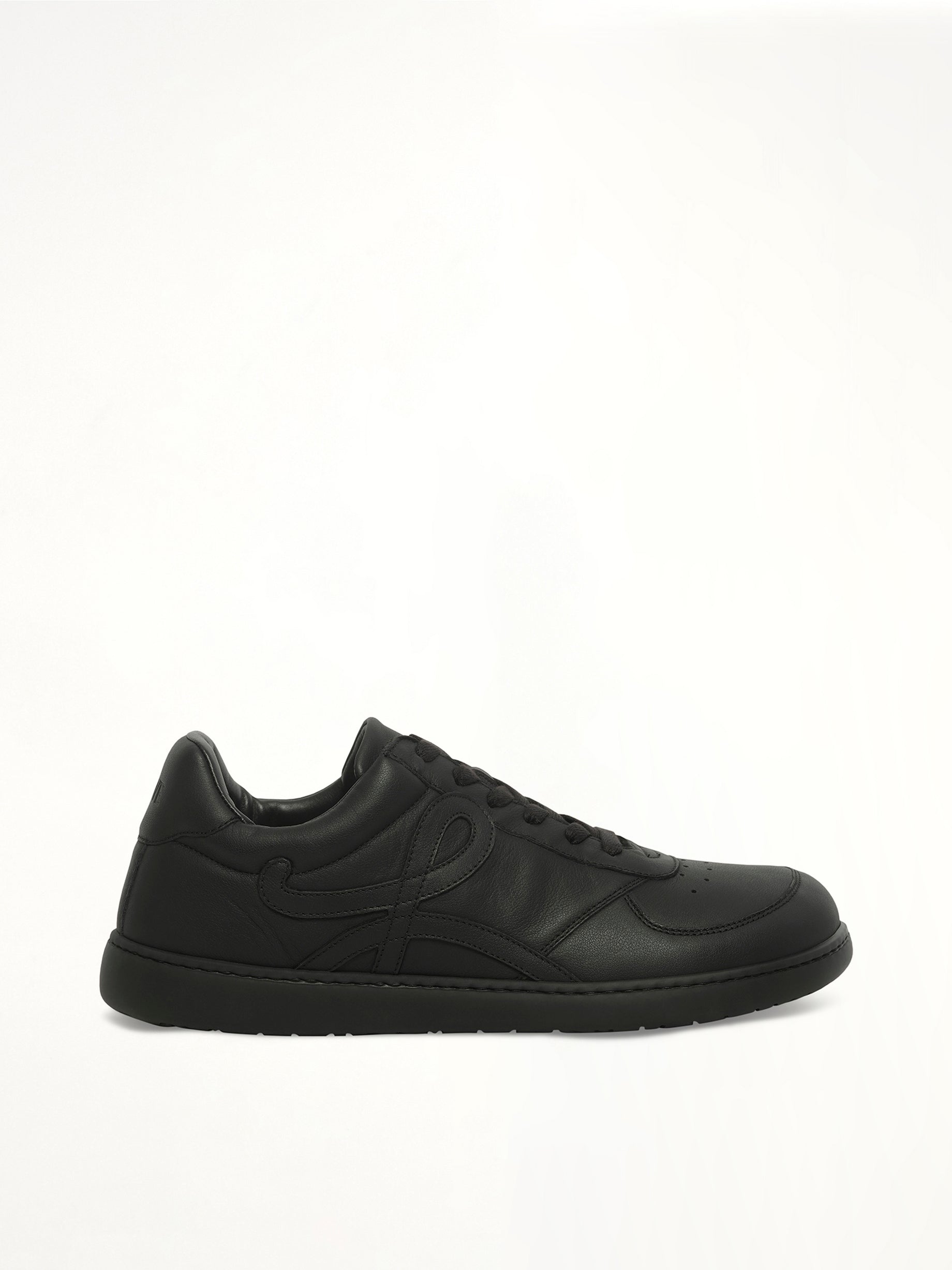 Image of Sneakers. Product name - Jambo Sneeaker in Black colour by brand - LOEWE