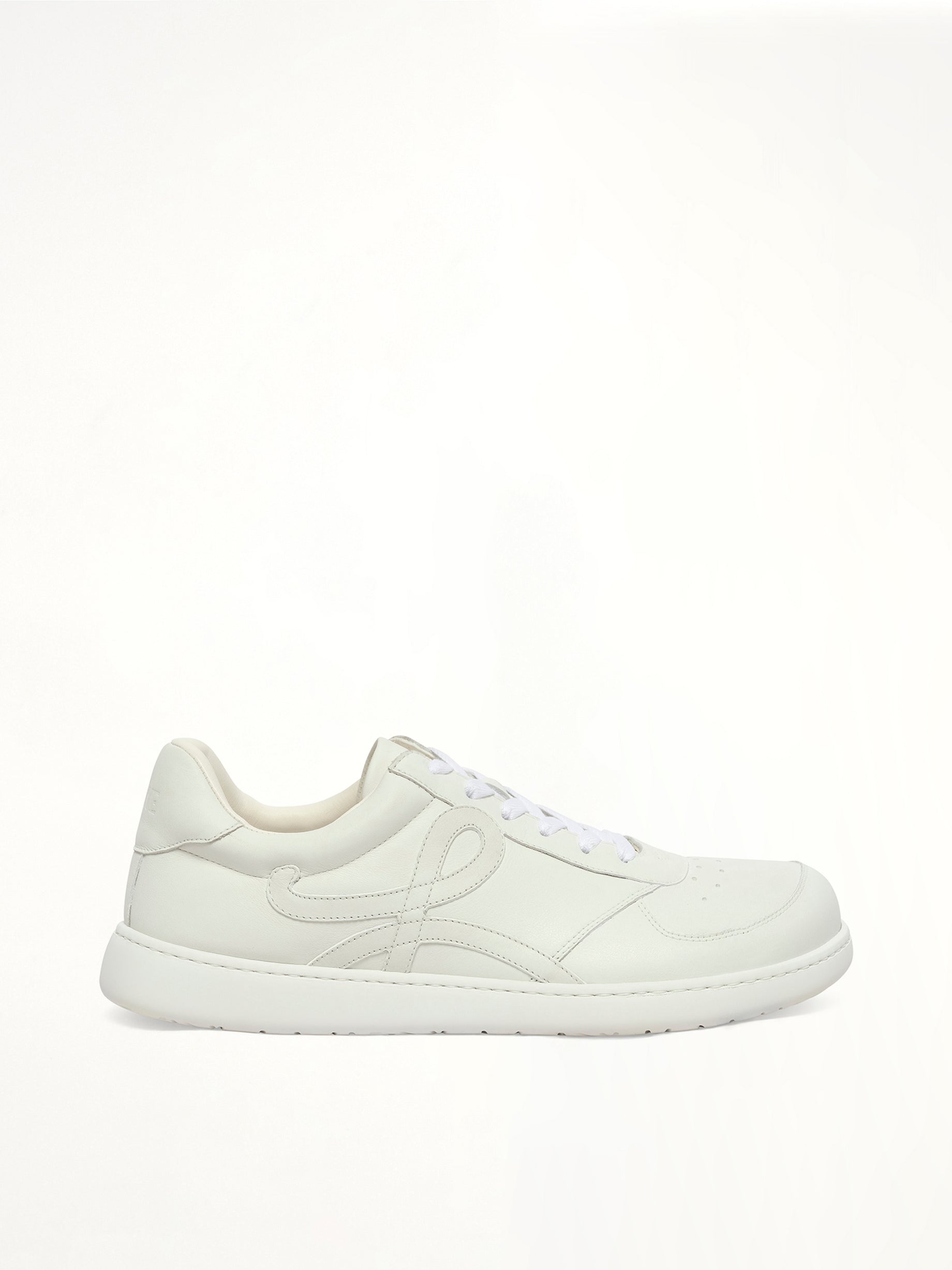 Image of Sneakers. Product name - Jambo Sneaker in White colour by brand - LOEWE