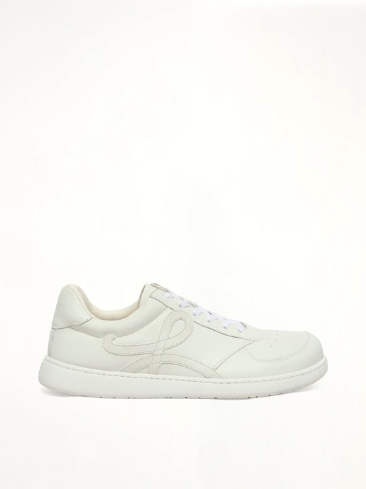 Image of Sneakers. Product name - Jambo Sneaker in White colour by brand - LOEWE