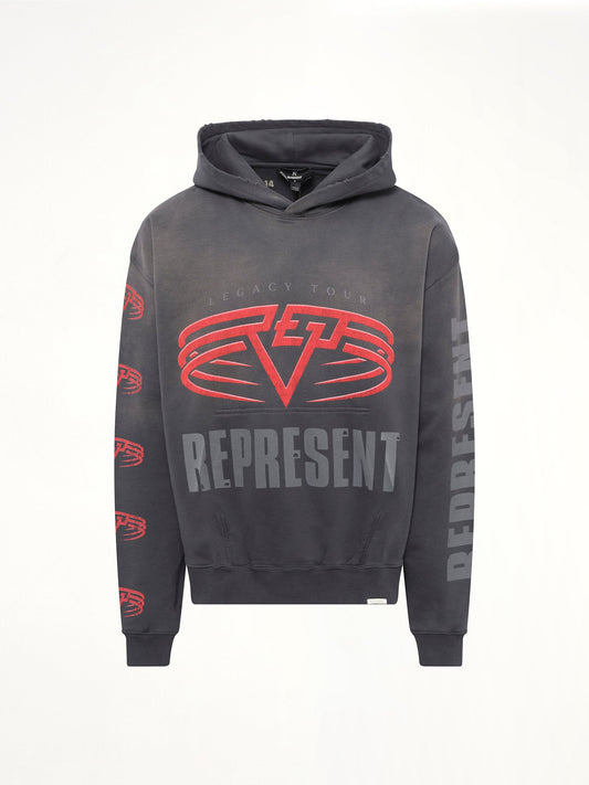 REPRESENT Reversible Living Legacy Falcon Hoodie (Sun Fade Grey)