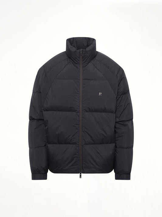 REPRESENT Funnel Neck Puffer (Black)