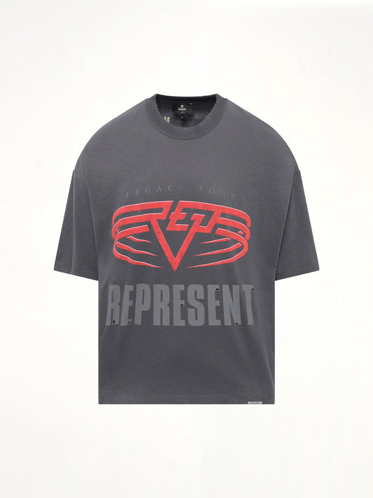 Represent Living Legacy T-Shirt (Sun Fade Grey)