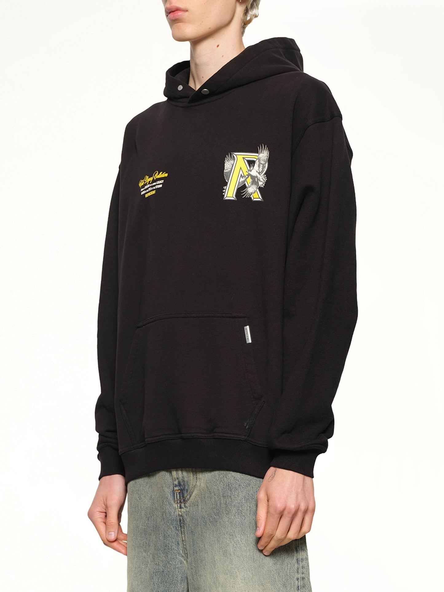 REPRESENT Legacy Falcon Hoodie (Jet Black)