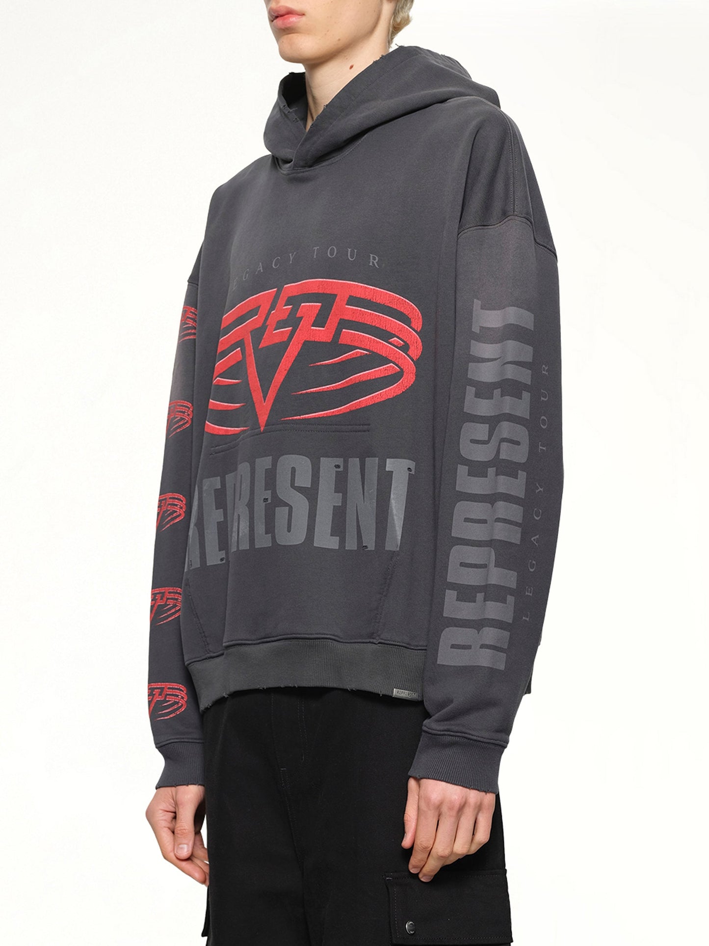 Represent Living Legacy Tour Hoodie (Sun Fade Grey)