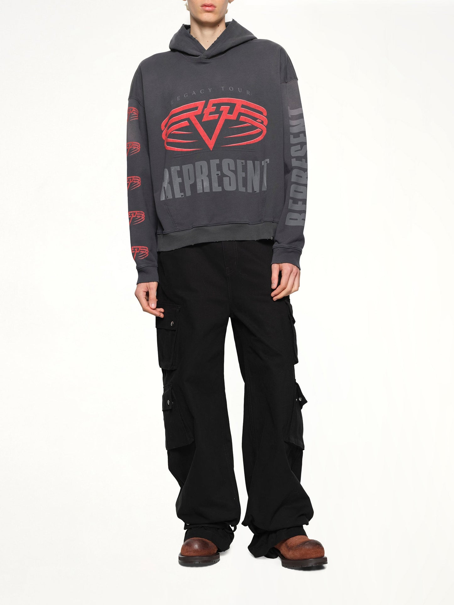 Represent Living Legacy Tour Hoodie (Sun Fade Grey)