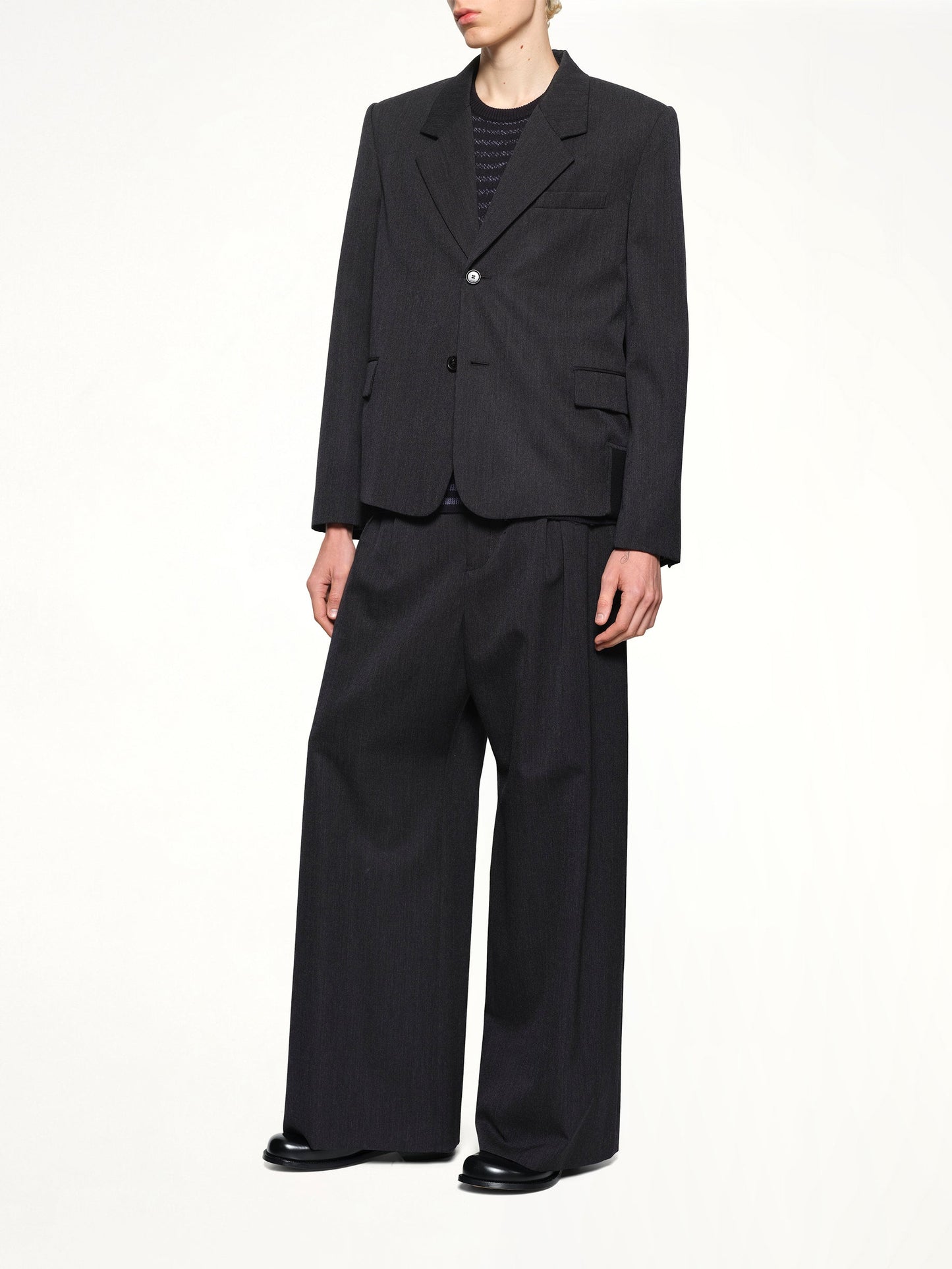 LOEWE Wool Jacket (Grey)