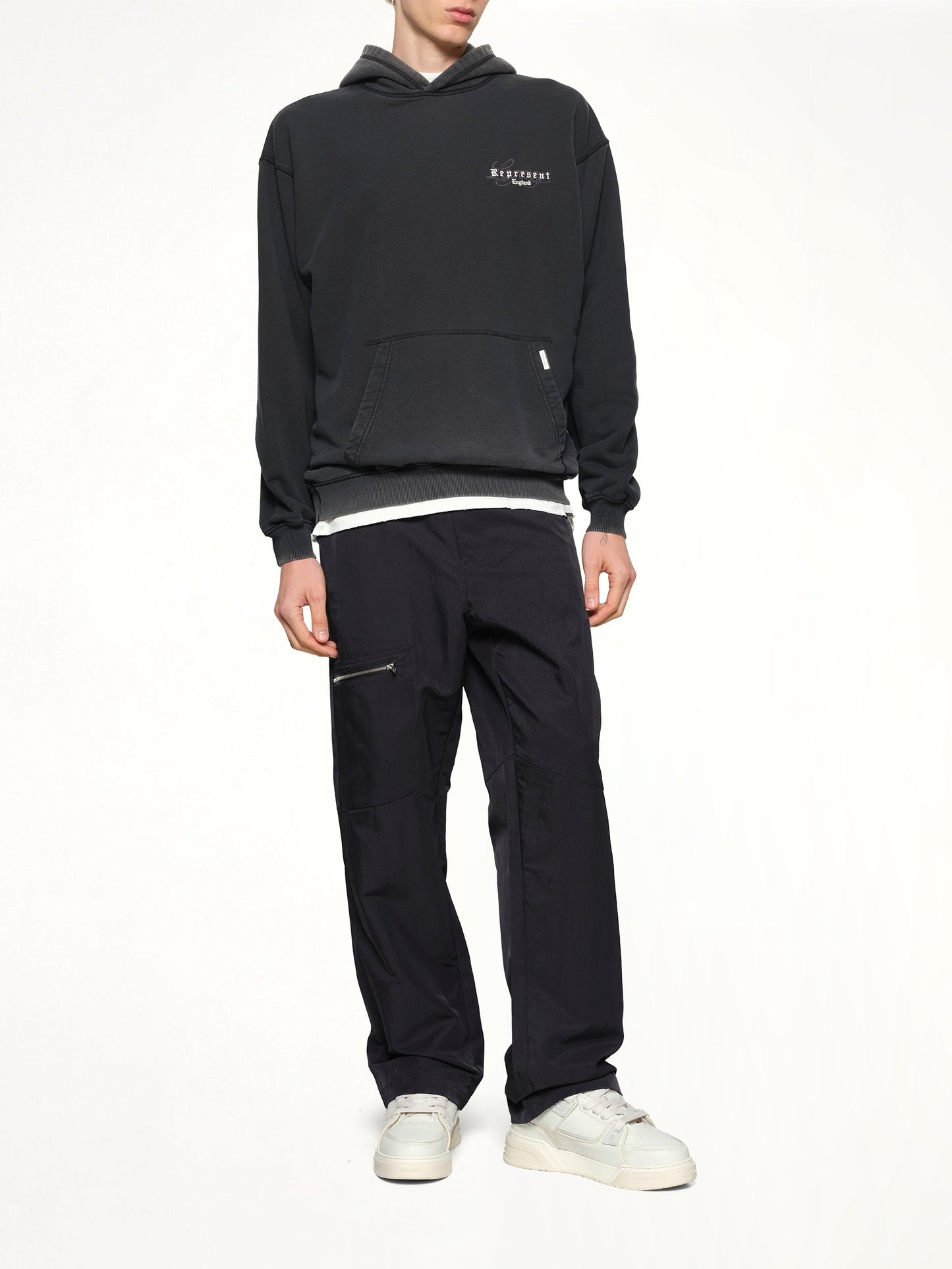 REPRESENT Nylon Workwear Pant (Jet Black)