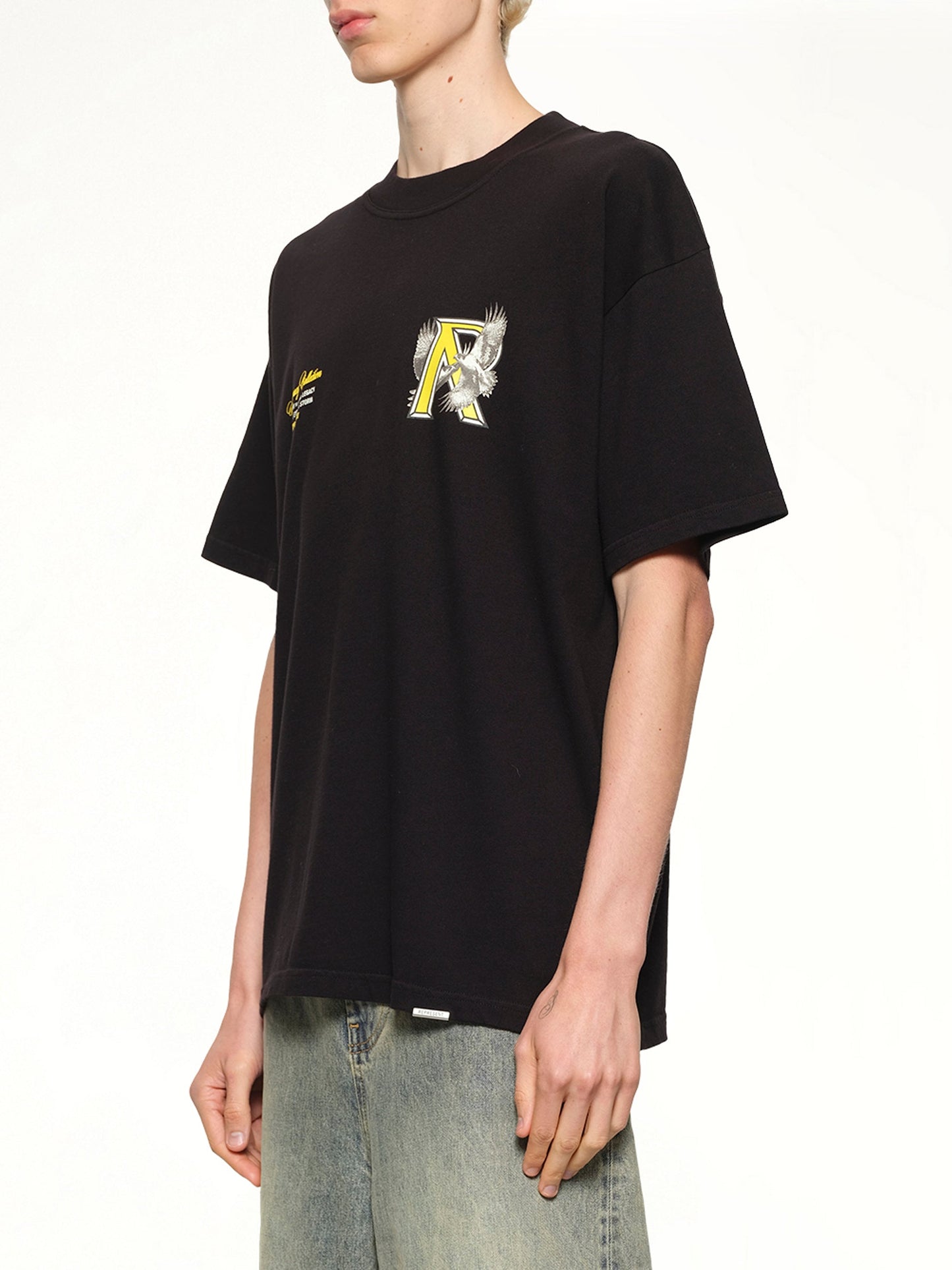 REPRESENT Legacy Falcon T-Shirt (Jet Black)