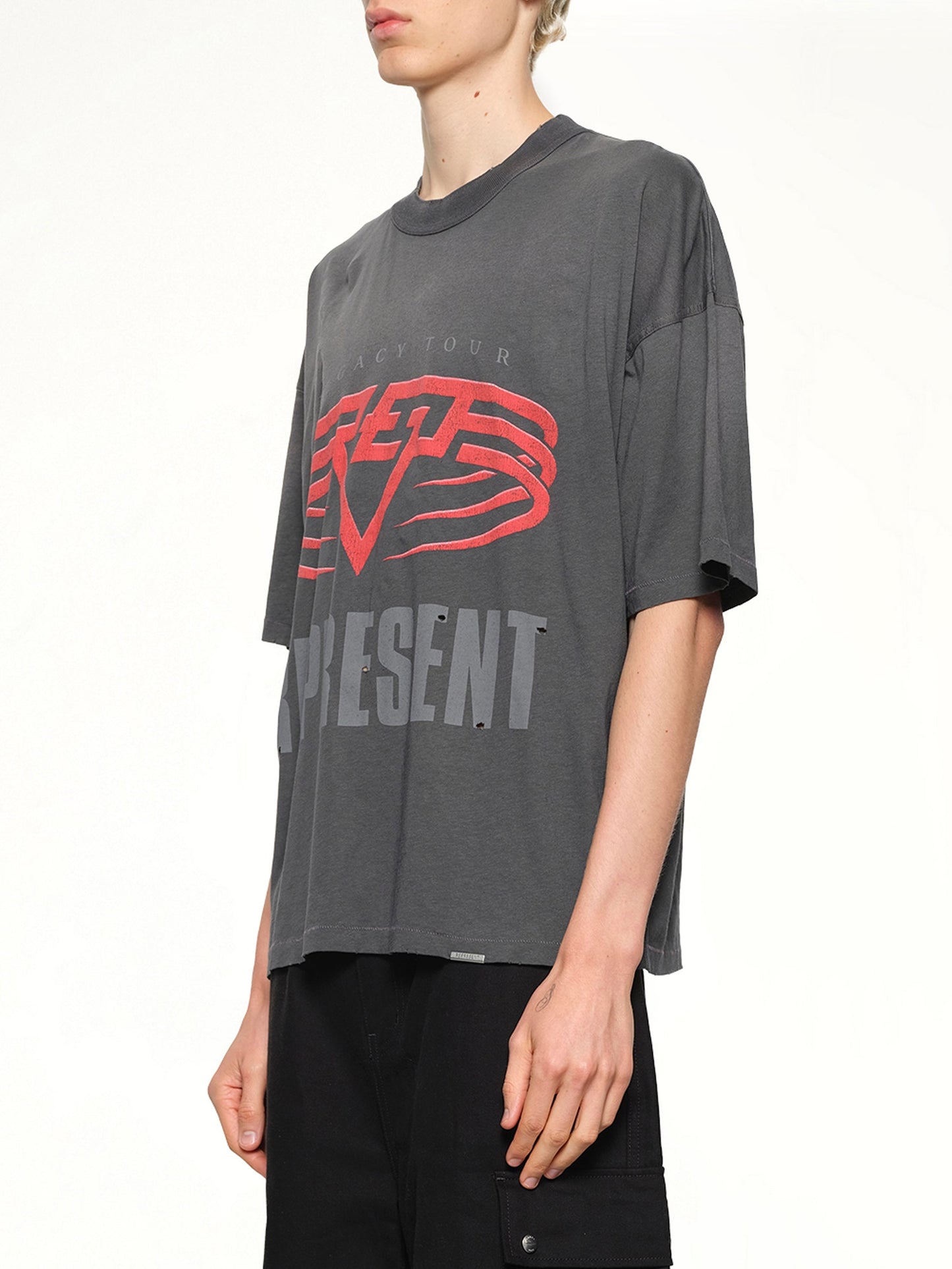 Represent Living Legacy T-Shirt (Sun Fade Grey)