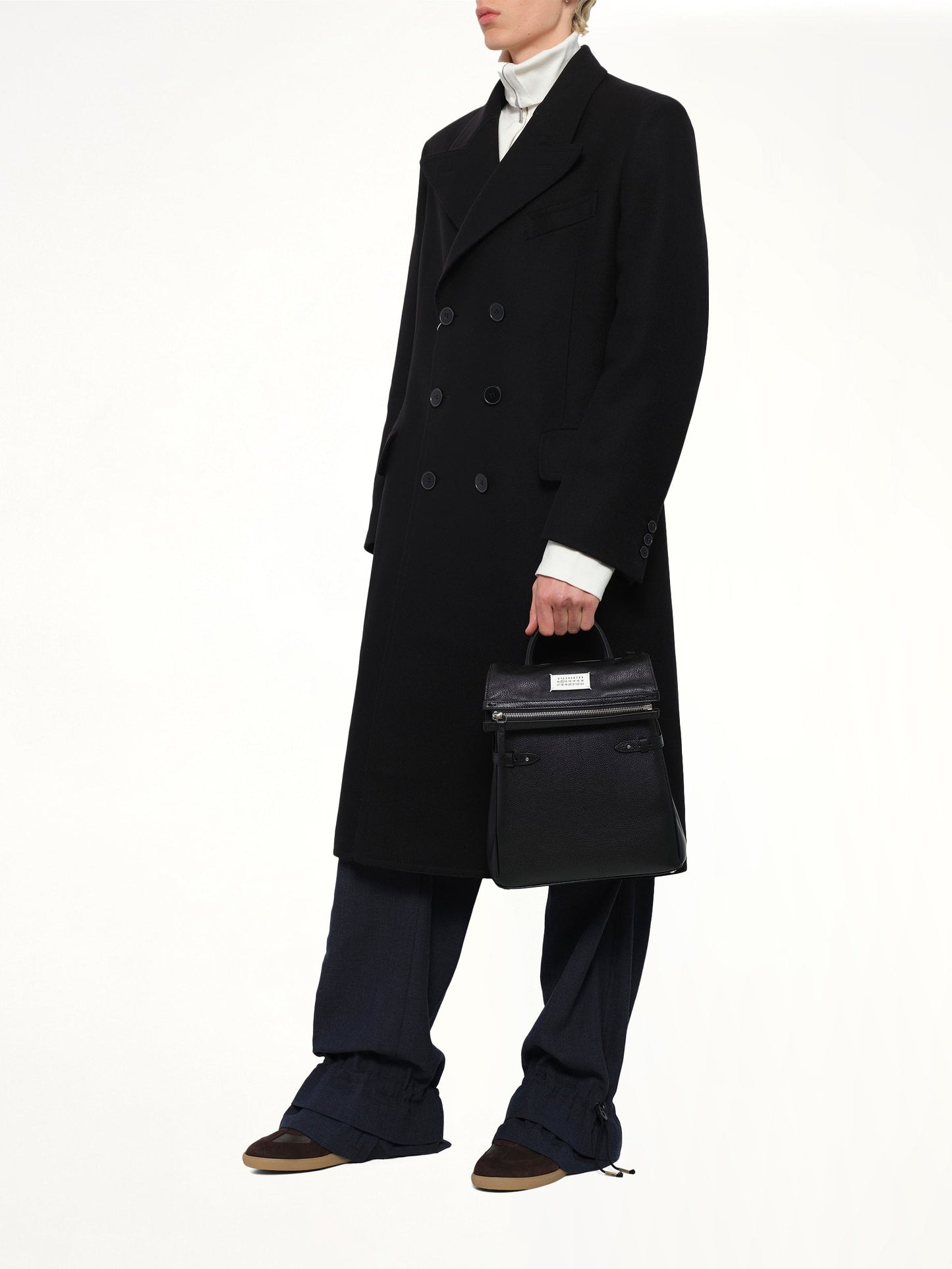 MAISON MARGIELA 5AC Top Handle Backpack (Black)