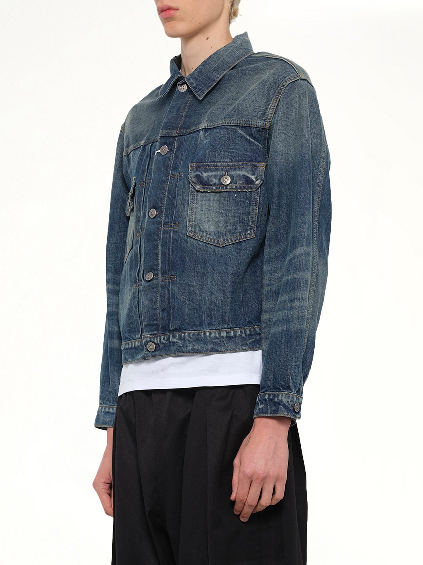 MAISON MARGIELA Denim Jacket (Blue)