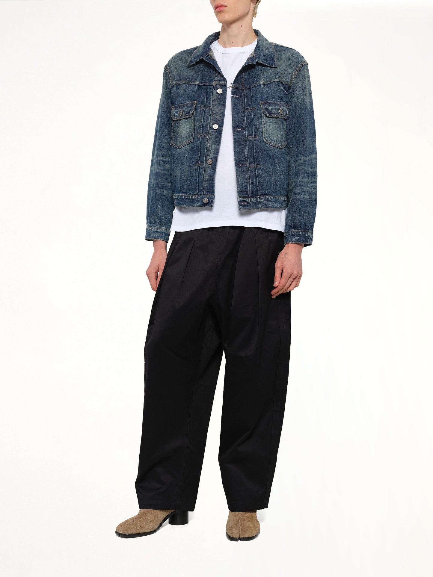 MAISON MARGIELA Denim Jacket (Blue)