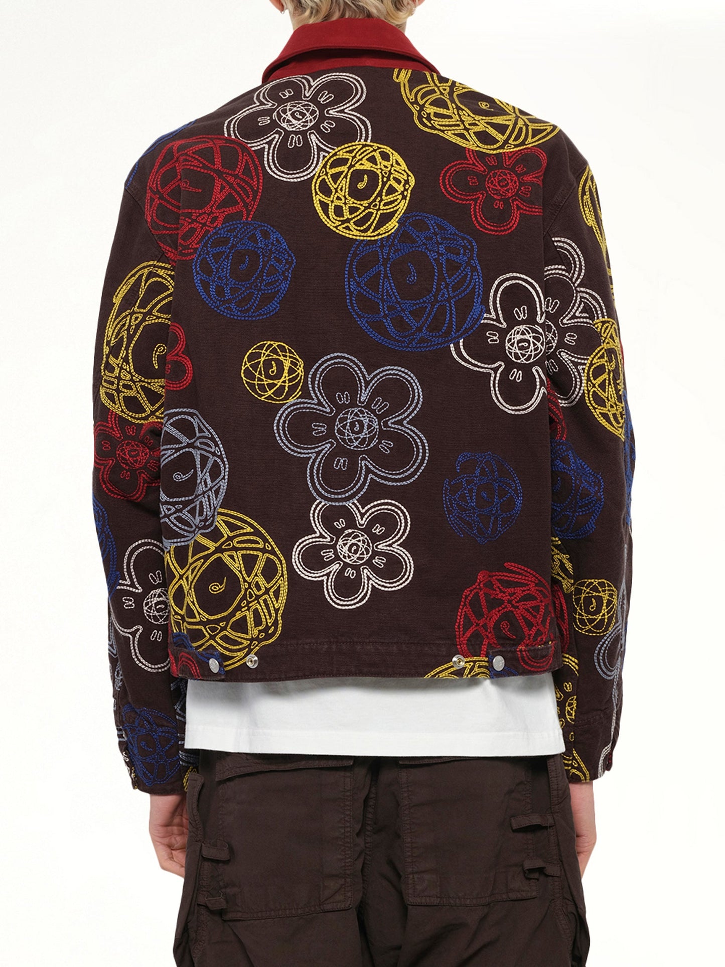 Kenzo Futura Zip Up Utility Jacket (Chocolate)