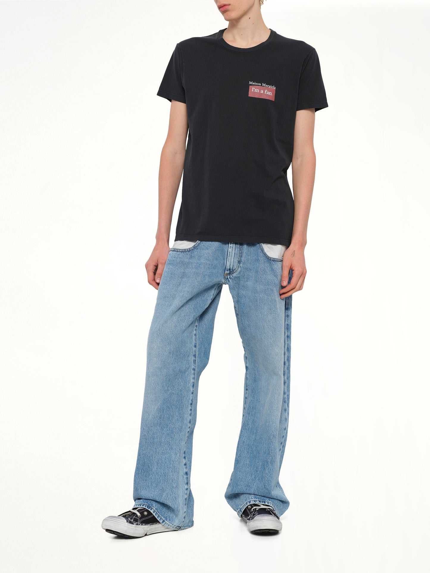MAISON MARGIELA "I'm a Fan" T-Shirt (Charcoal)