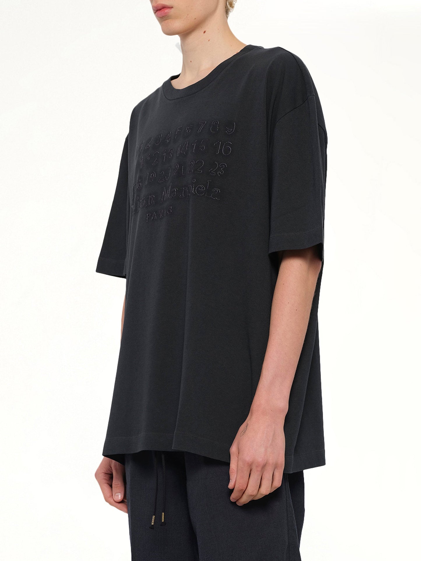 MAISON MARGIELA Memory of Logo T-Shirt (Charcoal)