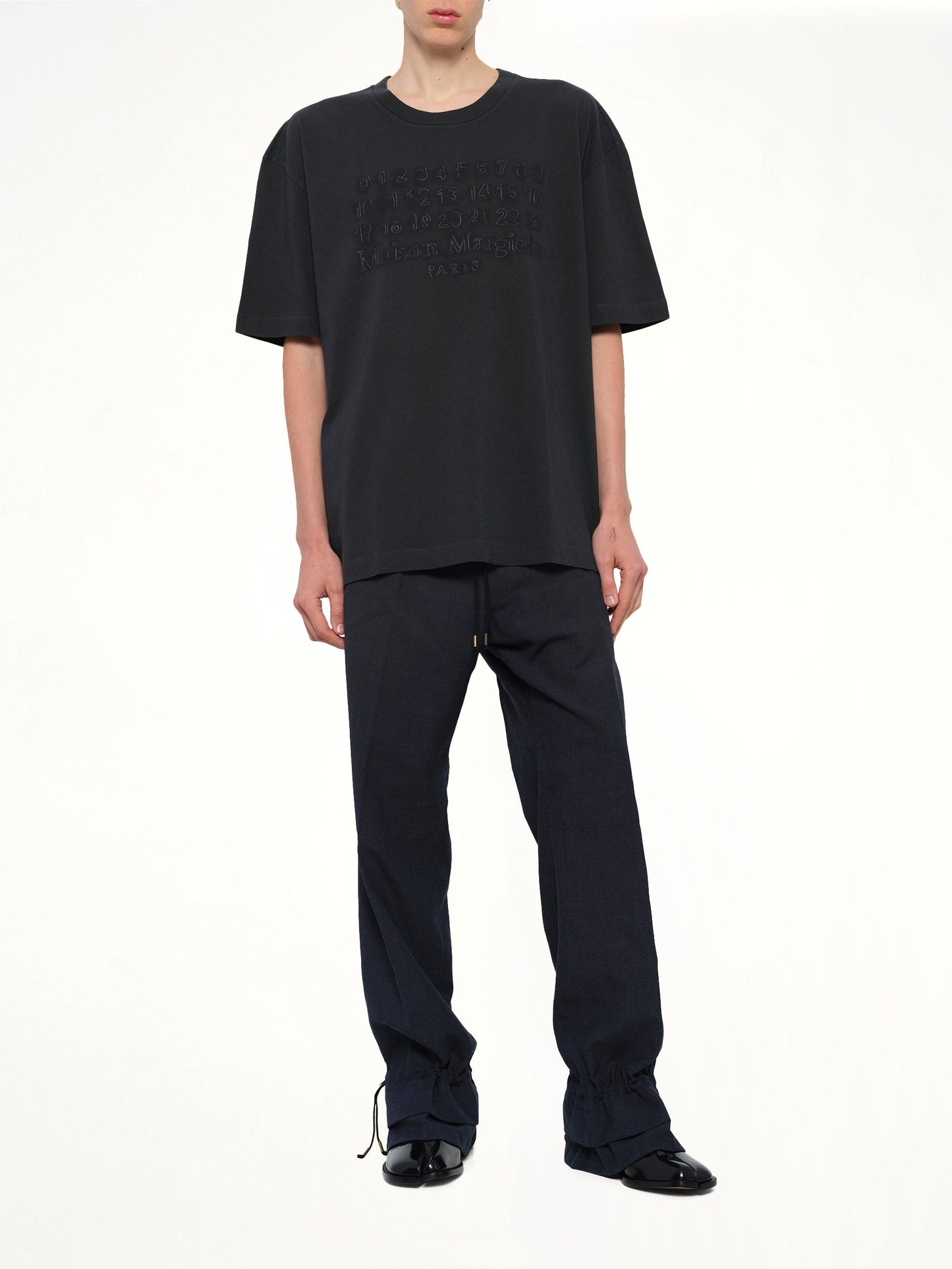 MAISON MARGIELA Memory of Logo T-Shirt (Charcoal)
