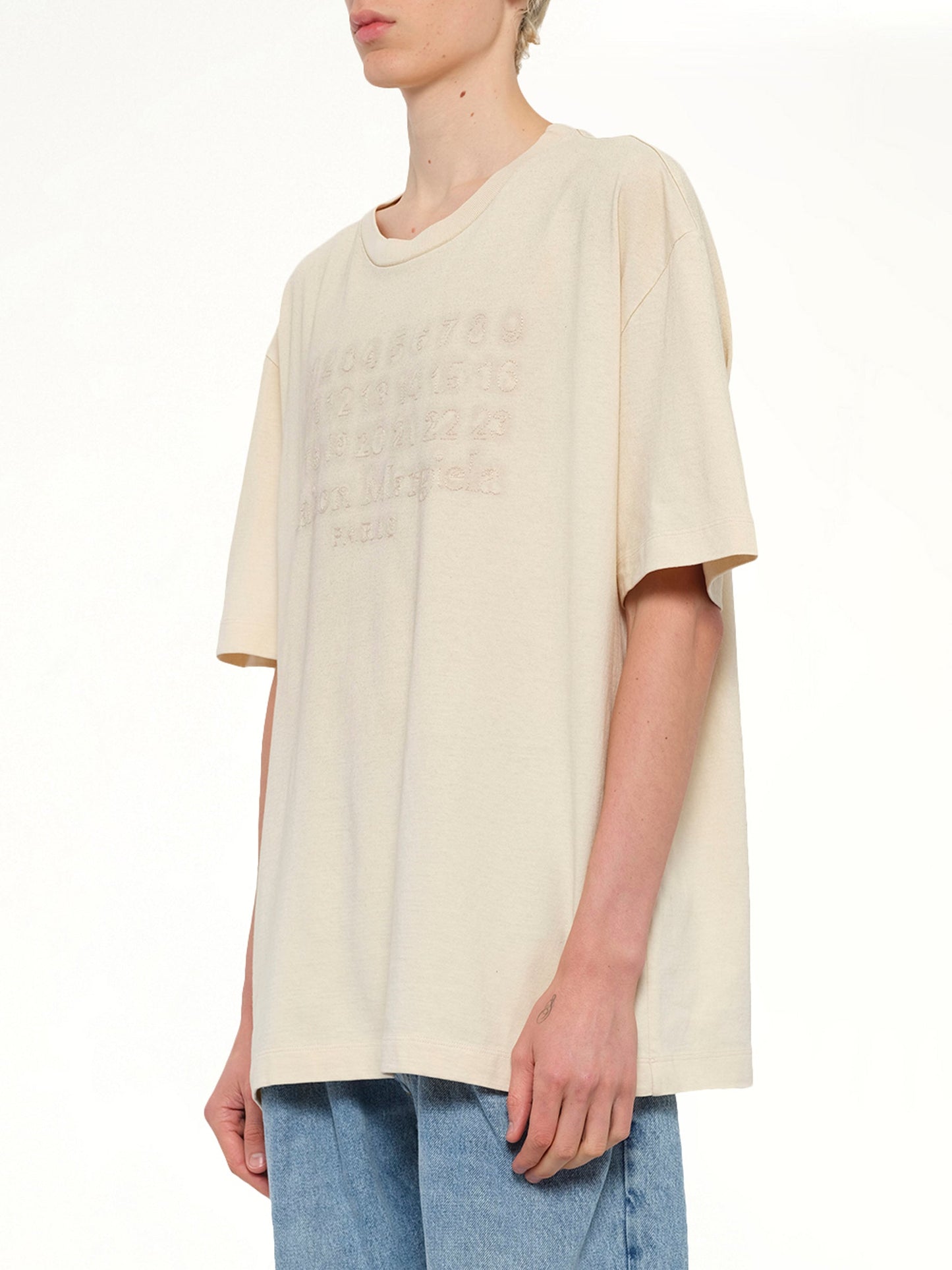 MAISON MARGIELA Memory of Logo T-Shirt (Natural)