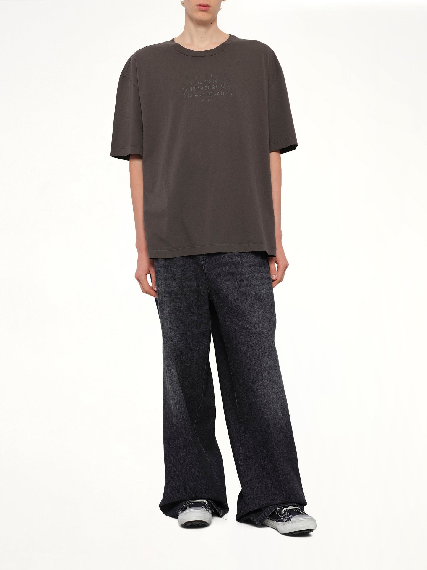 Maison Margiela Logo T-Shirt (Grey)