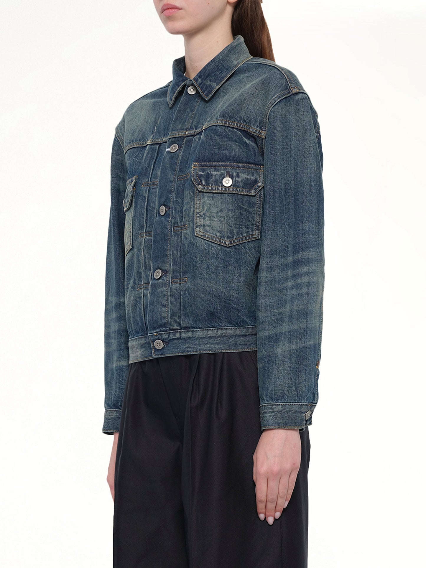 MAISON MARGIELA Denim Jacket (Blue)