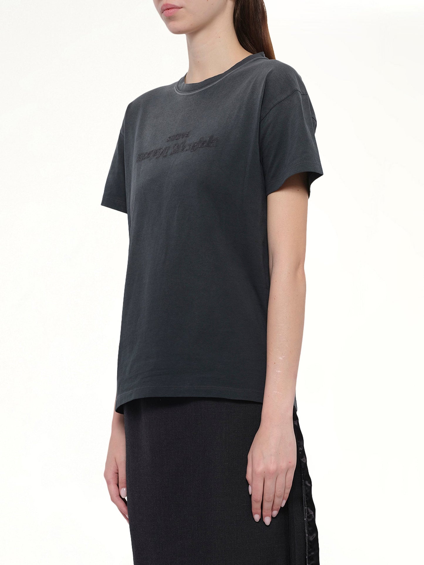 MAISON MARGIELA Reverse Logo T-Shirt (Black)
