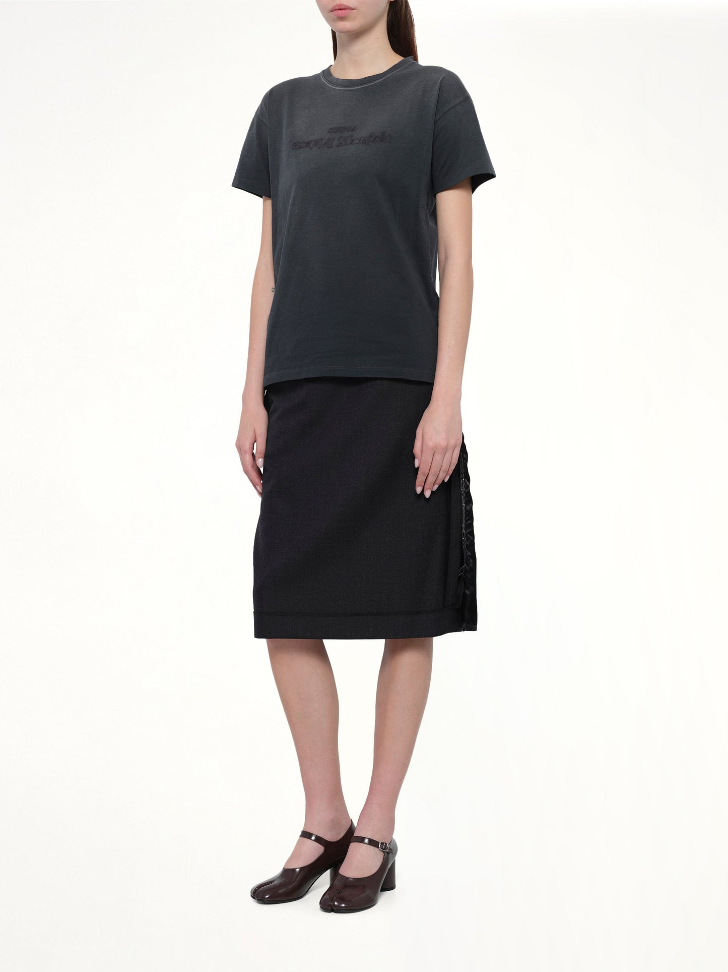 MAISON MARGIELA Reverse Logo T-Shirt (Black)