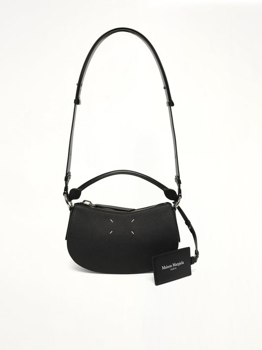 Image of Bags. Productname: MAISON MARGIELA Doll Hobo Bag in Black colour by brand - MAISON MARGIELA