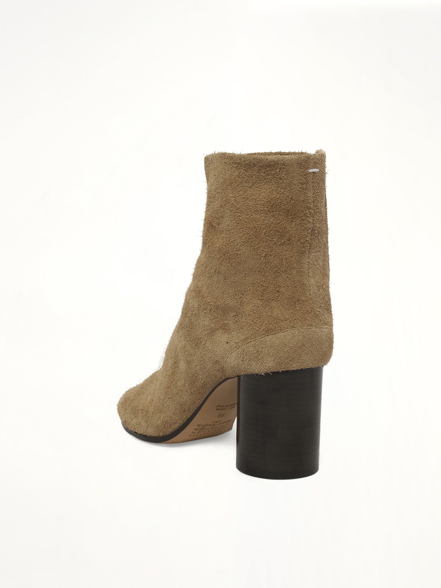MAISON MARGIELA Tabi Ankle Boots 8cm (Brown)