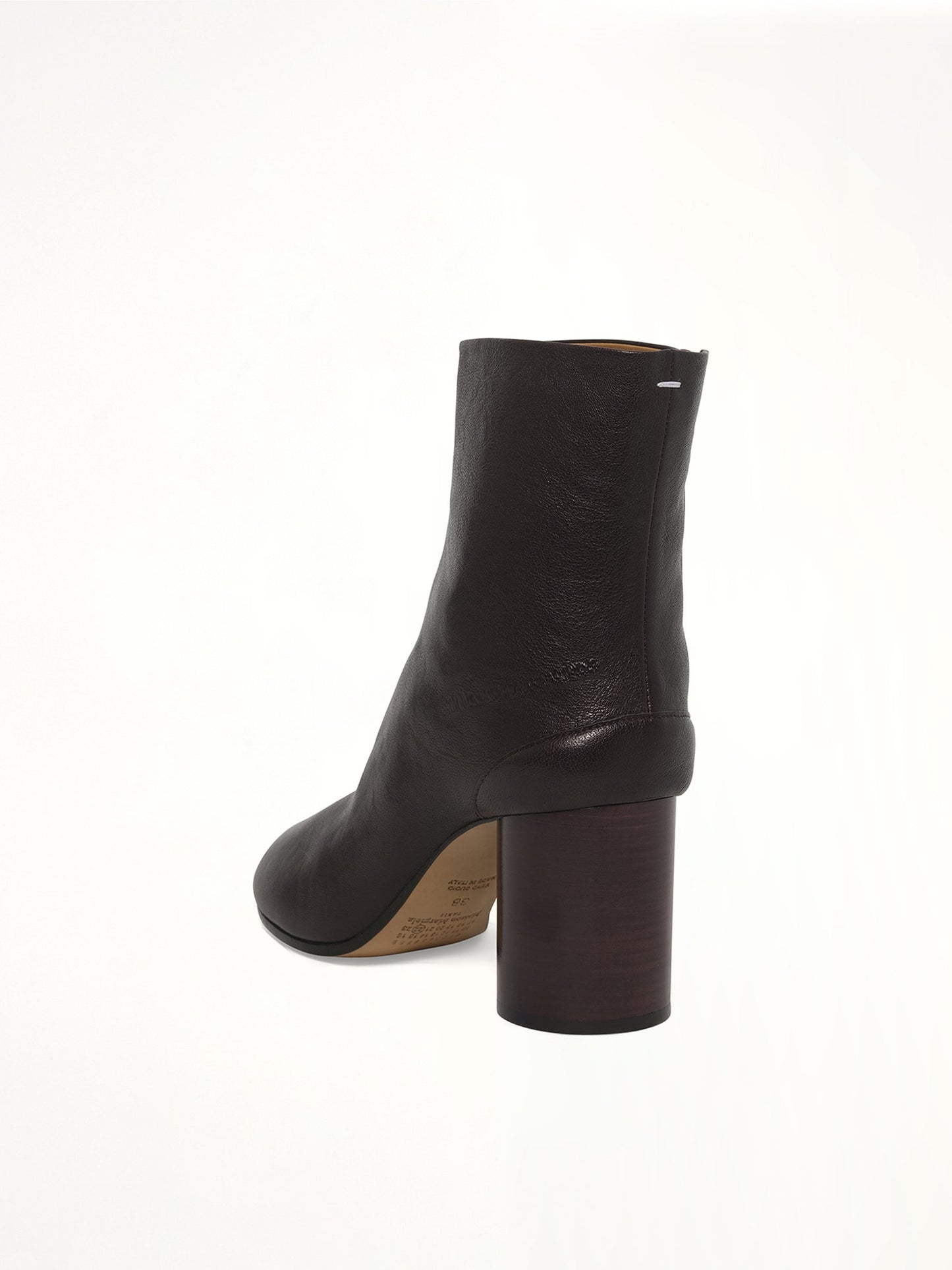 MAISON MARGIELA Tabi Ankle Boots 8cm (Purple)