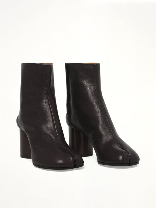 MAISON MARGIELA Tabi Ankle Boots 8cm (Purple)