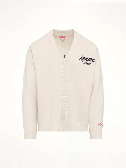 KENZO Kenzo x Futura 2000 Cardigan (White)