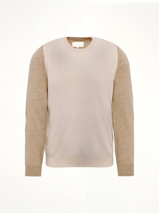 MAISON MARGIELA Two-Tone Sweater (Beige)