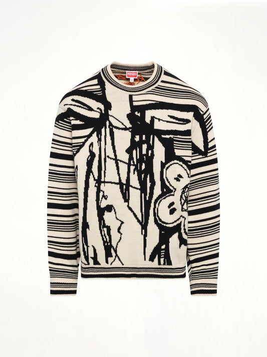 KENZO Kenzo x Futura 2000 Sweater (White)