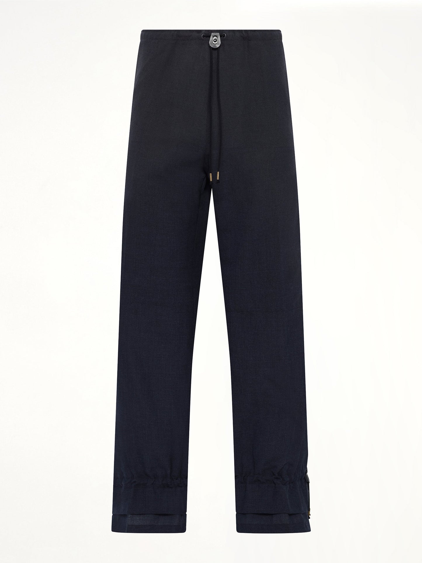 MAISON MARGIELA Wool Pants (Dark Blu)