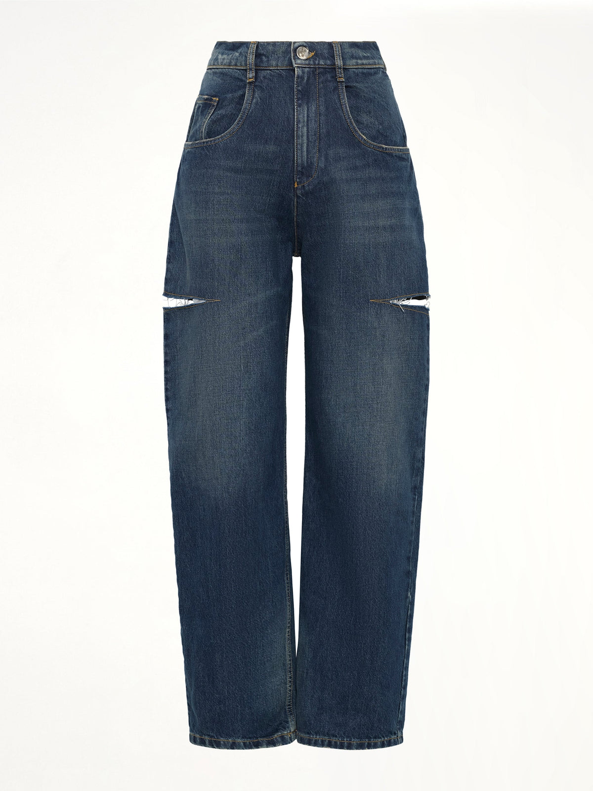 MAISON MARGIELA Slash Denim Jeans (Washed Indigo)