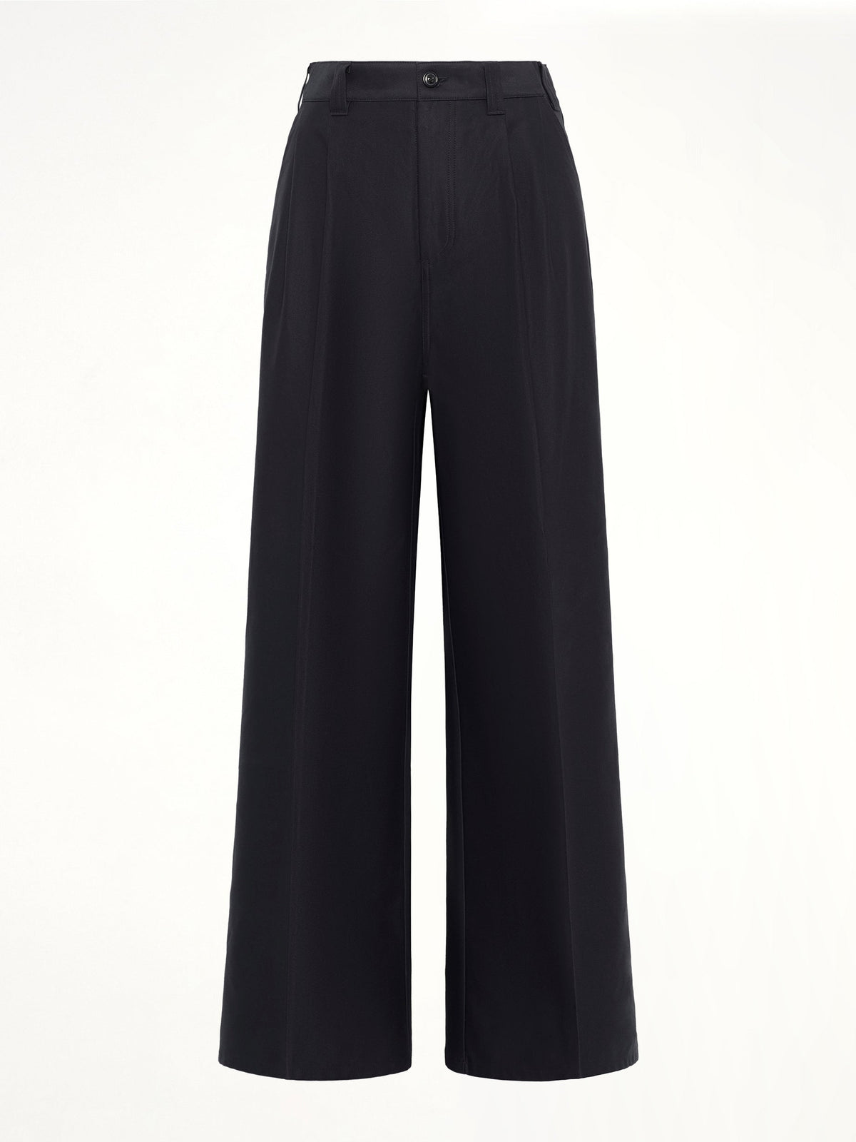 MAISON MARGIELA Cotton Palazzo Trouser (Black)