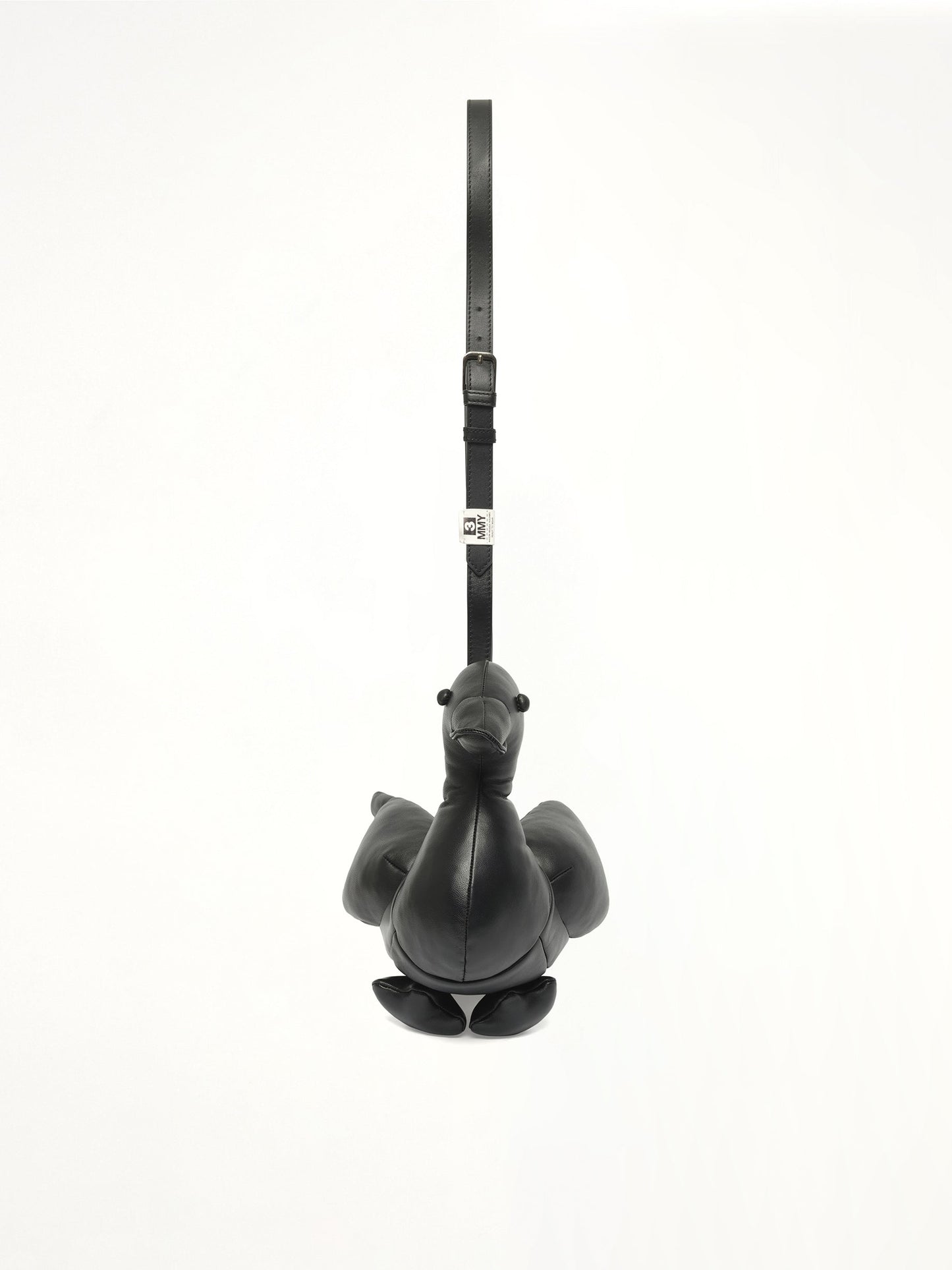 Image of Bags. Productname: MAISON MIHARA YASUHIRO Duck Mini Bag in Black colour by brand - MAISON MIHARA YASUHIRO