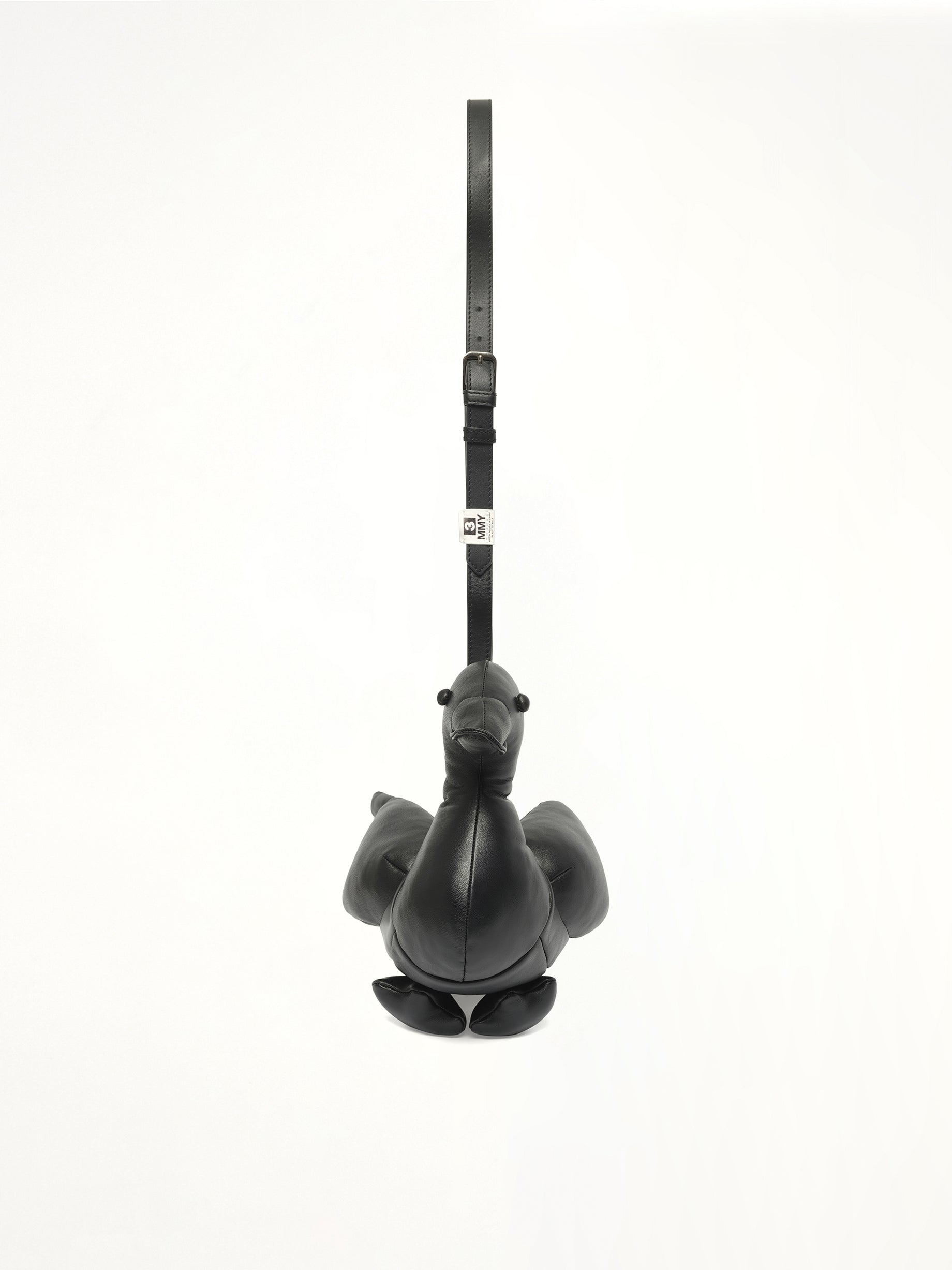 Image of Bags. Productname: MAISON MIHARA YASUHIRO Duck Mini Bag in Black colour by brand - MAISON MIHARA YASUHIRO