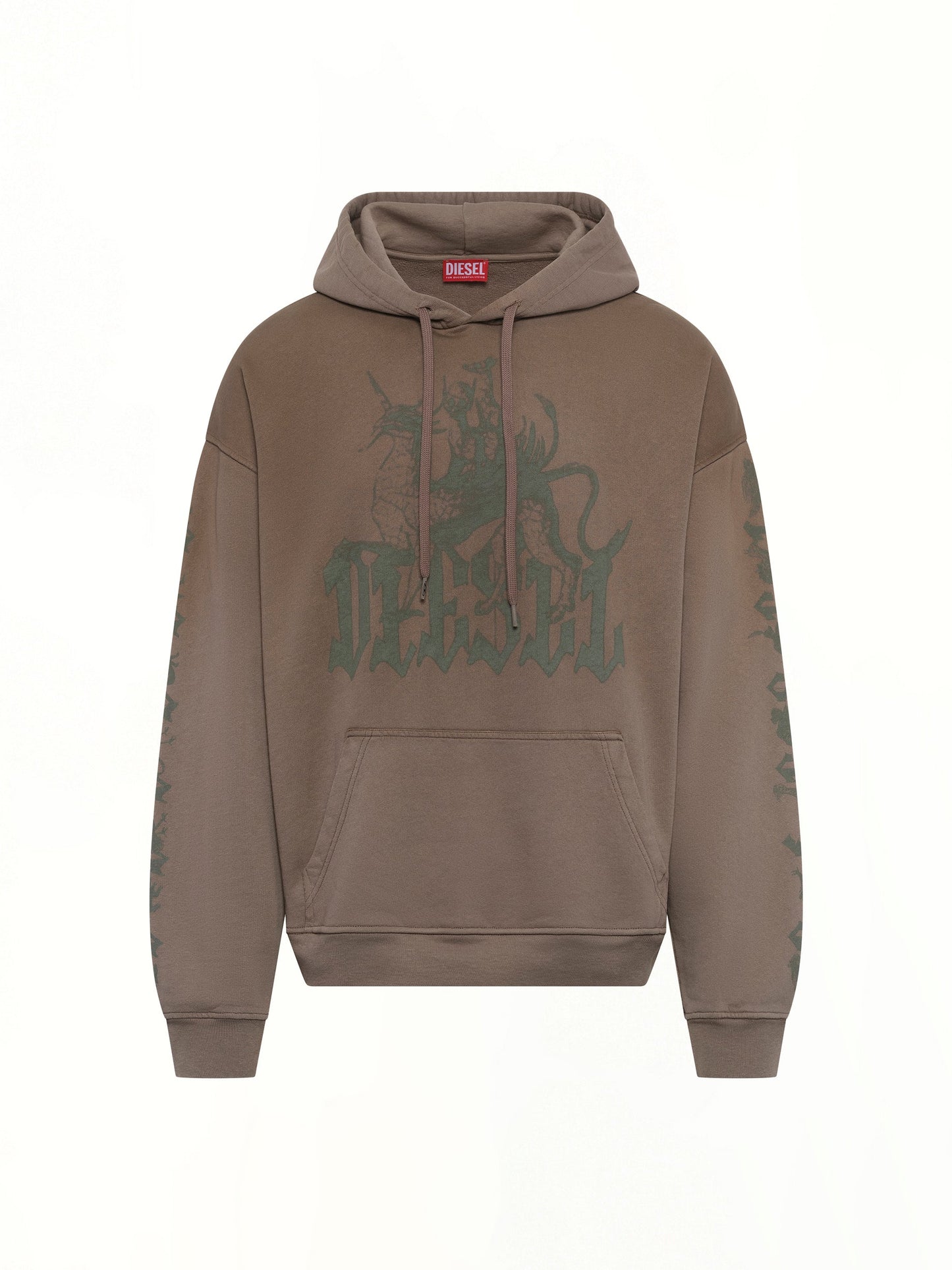 DIESEL S-GRIFFON Hoodie (Brown)