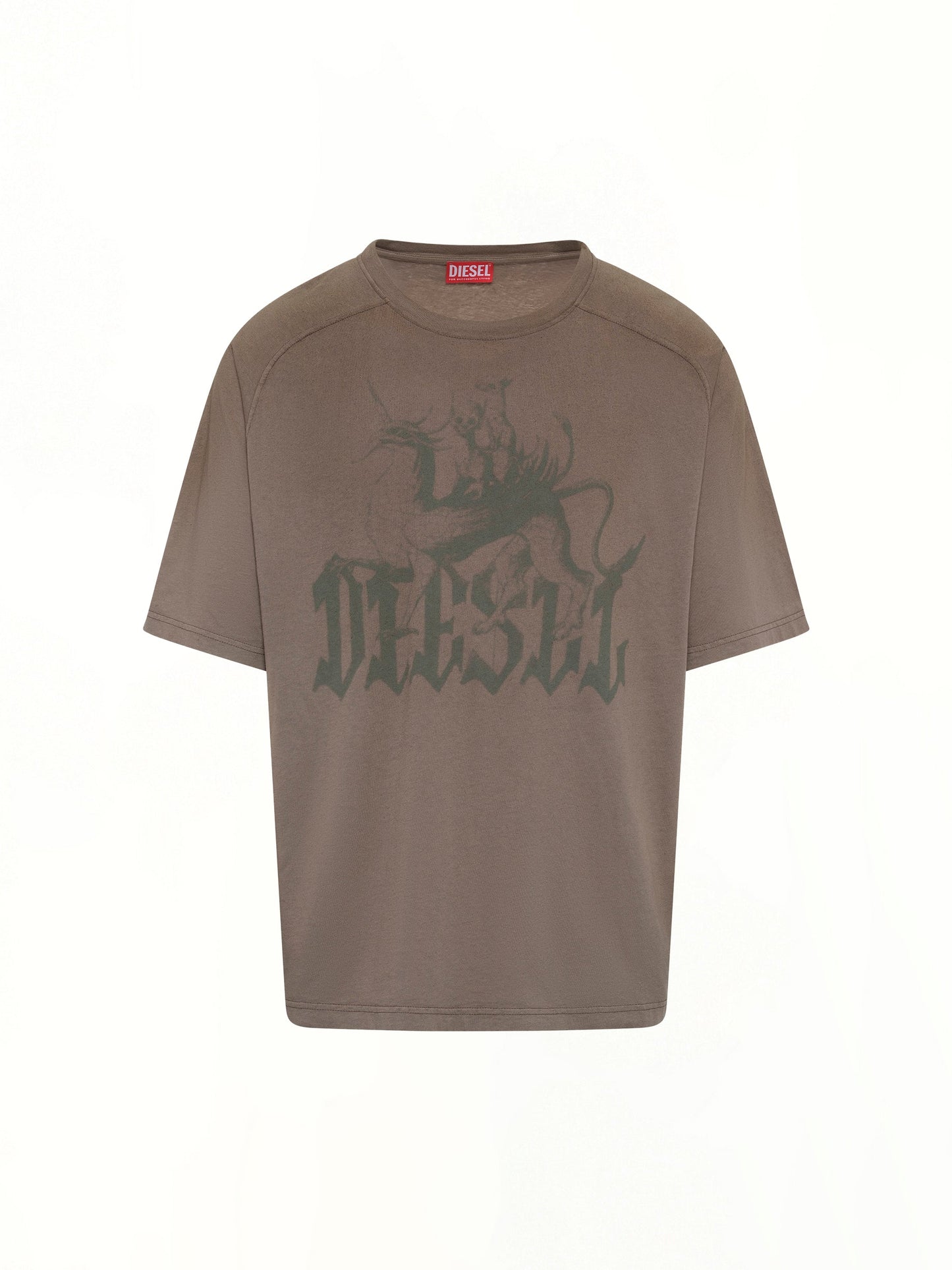 DIESEL T-JUSSI-A T-Shirt (Brown)